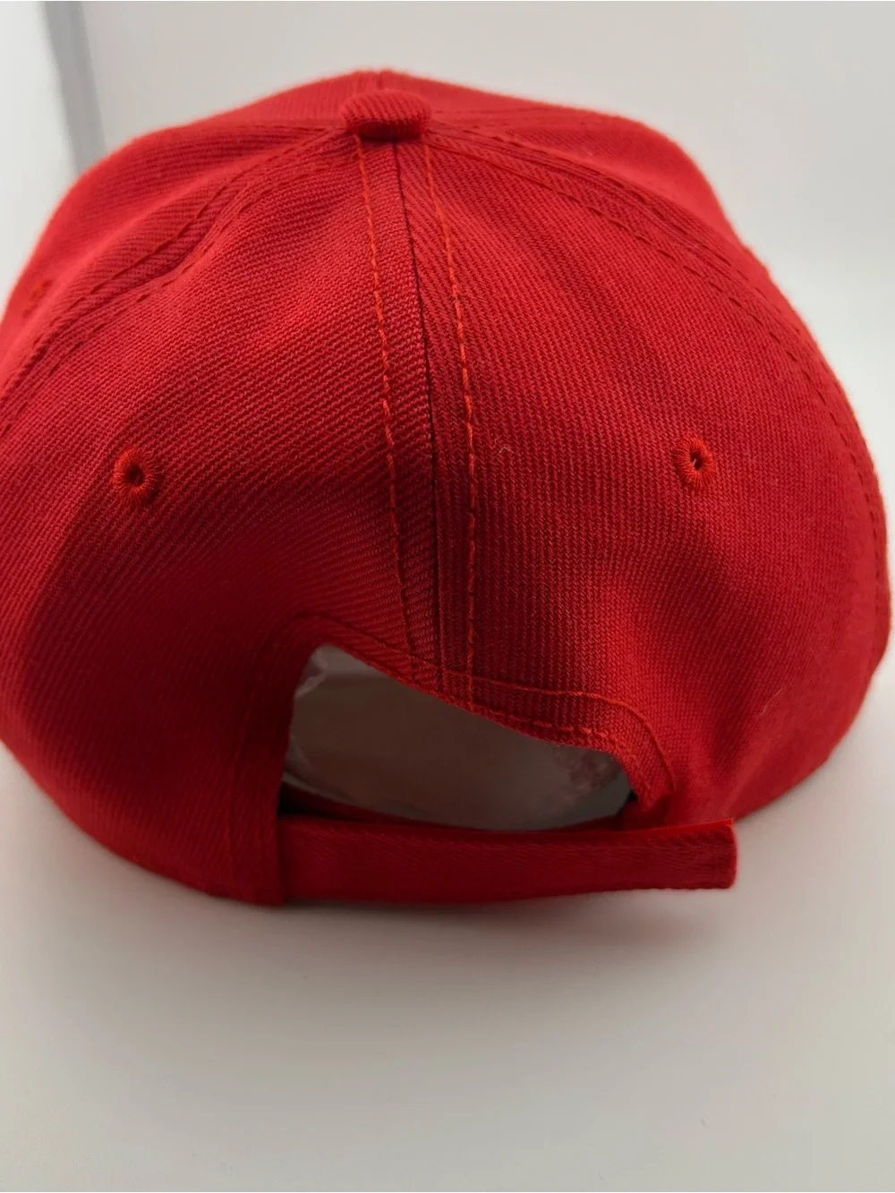 Ohio State Buckeyes Brutus Red Adjustable Hat Cap NCAA OSU Embroidered Football